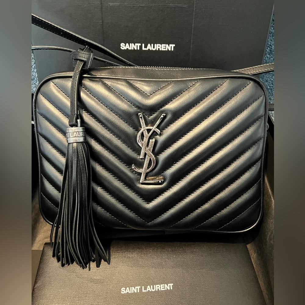 Authentic YSL LOU CAMERA BAG medium